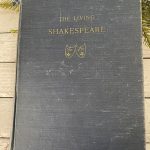 Vintage Book The Living Shakespeare from 1949 Twenty-Two Plays & the Sonnets Bild 1