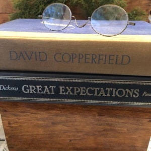 Vintage Dickens Great Expectations and David Copperfield Classic Books