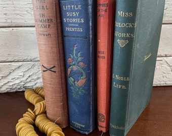 Antique Books Collectable Campfire Girls Fiction