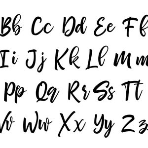 Custom Glitter Banner Cursive Hand Lettered Style Font - Etsy