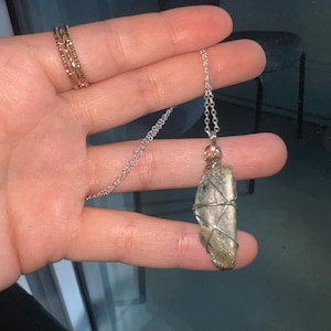 Green Kyanite Necklace