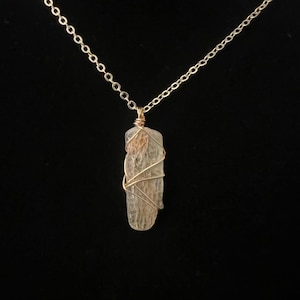 Green Kyanite Necklace