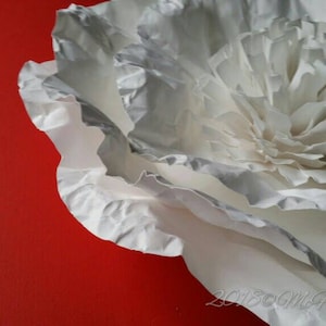 Weddings Large Paper Poppy 22 inches in the Color of Your Choice