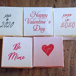 Candy Favor Box- Mini Candy Gift Box - Chocolate Candy Box-Wedding Favor Truffle Gift Box-Personalized Custom Favor Box Valentine&#39;s Day