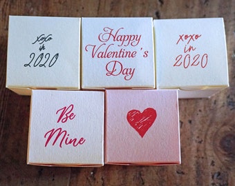 Personalized Mini Candy Favor Box – Truffle Wedding Treat