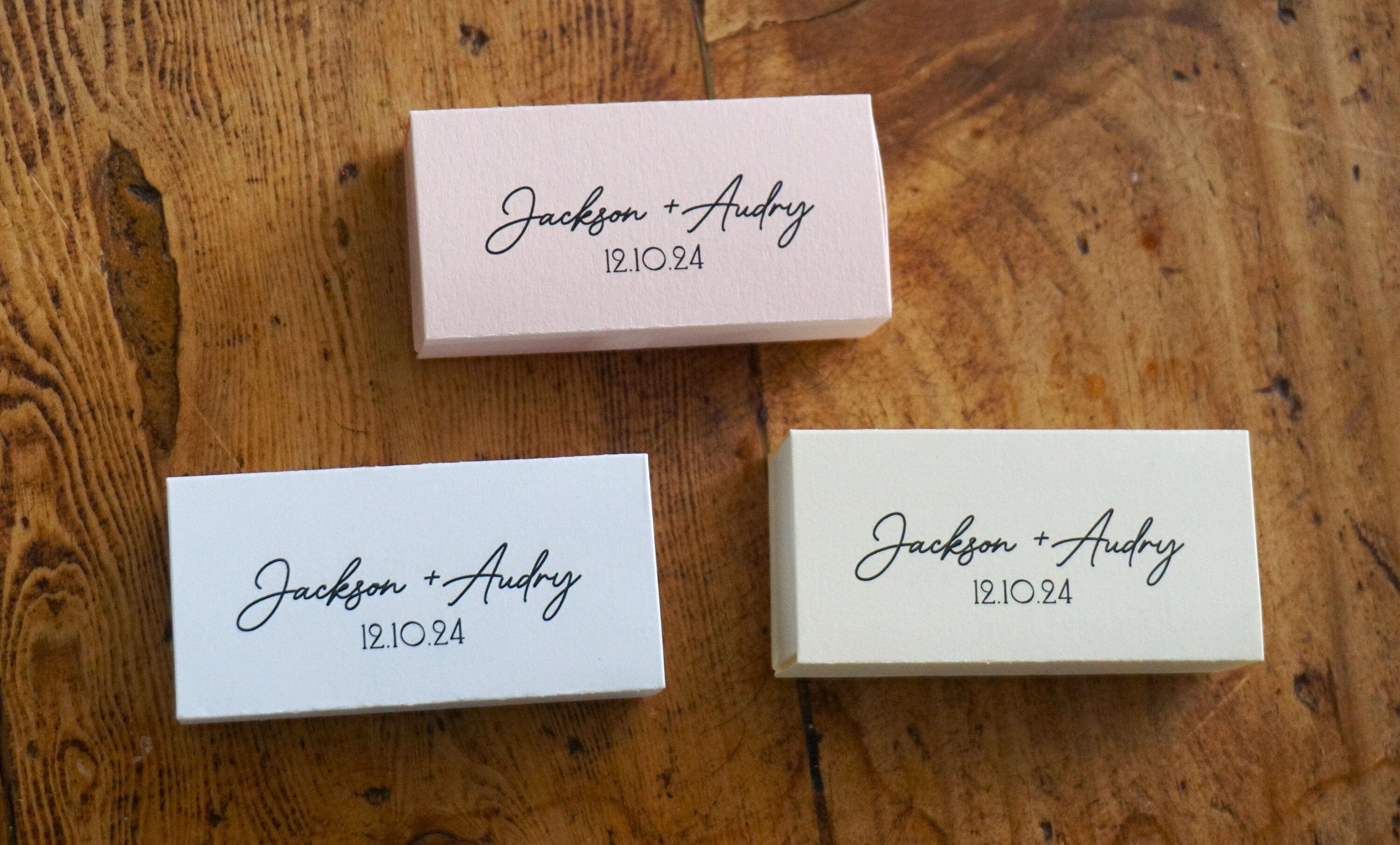 Fafor Mini Wedding Favor Mini Candy Gift Box-custom Favor-slide Box-personalized ...