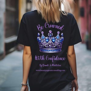 Personalisierte mit Vertrauen gekrönt von Brandi Jo, Festzug Mama Shirt, Festzug Papa Shirt, Festzug Studenten Shirt, Gruppen Festzug Shirt