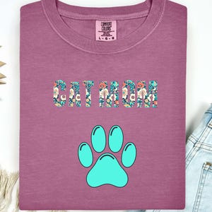 Cat Mom T-Shirt, Cat Lover Shirt for Women, Gift for Cat Owner&#39;s, Cute Cat Graphic Tee, Kitty Print Top, Cat Lady Tee