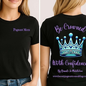 Personalisierte mit Vertrauen gekrönt von Brandi Jo, Festzug Mama Shirt, Festzug Papa Shirt, Festzug Schüler