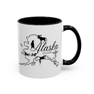 Alaska Map Mug - Etsy