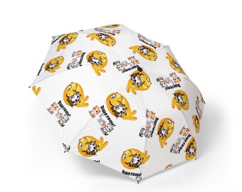 Hello, Awesome Kittens #2 Semi-Automatic Foldable Umbrella, Our Adventure Rain Buddy