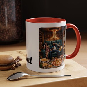 Tasse en céramique personnalisée n° 6 Morbzy pour toutes les occasions, les choses sont vraiment différentes après l'IA et quelques verres avec des amis