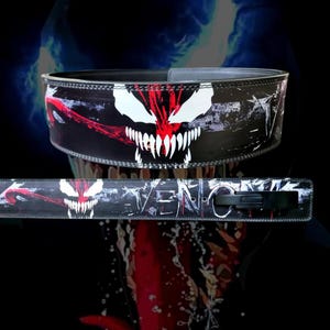 Anime Venom Lever Belt Power Lifting
