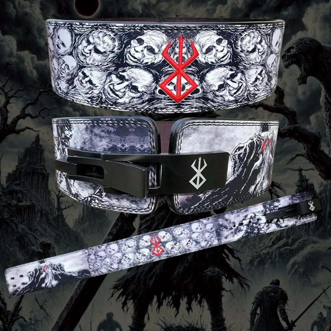Anime Gym Berserk Power Lifting Lever Belt Fitness - Etsy