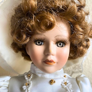 Haunted Spirit Doll Charlotte - Spirit Companion with Deep Feminine Energy – Witchy & Intuitive, Highly Active, Vintage Porcelain Doll