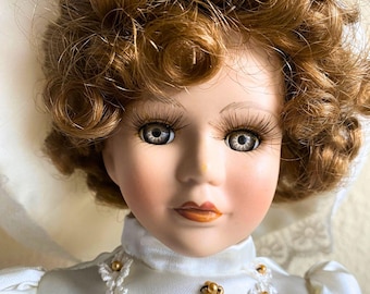 Victorian Haunted Spirit Doll Charlotte -Spirit Companion with Deep Feminine Energy–Witchy & Intuitive, Highly Active,Vintage Porcelain Doll