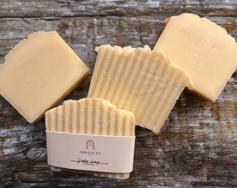 Gentle Vegan Soap: Fragrance-Free Cleansing Bar