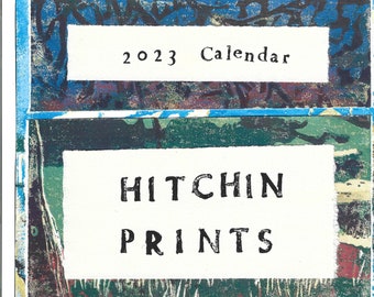 Hitchin Linocut Prints Calendar Pad for 2023
