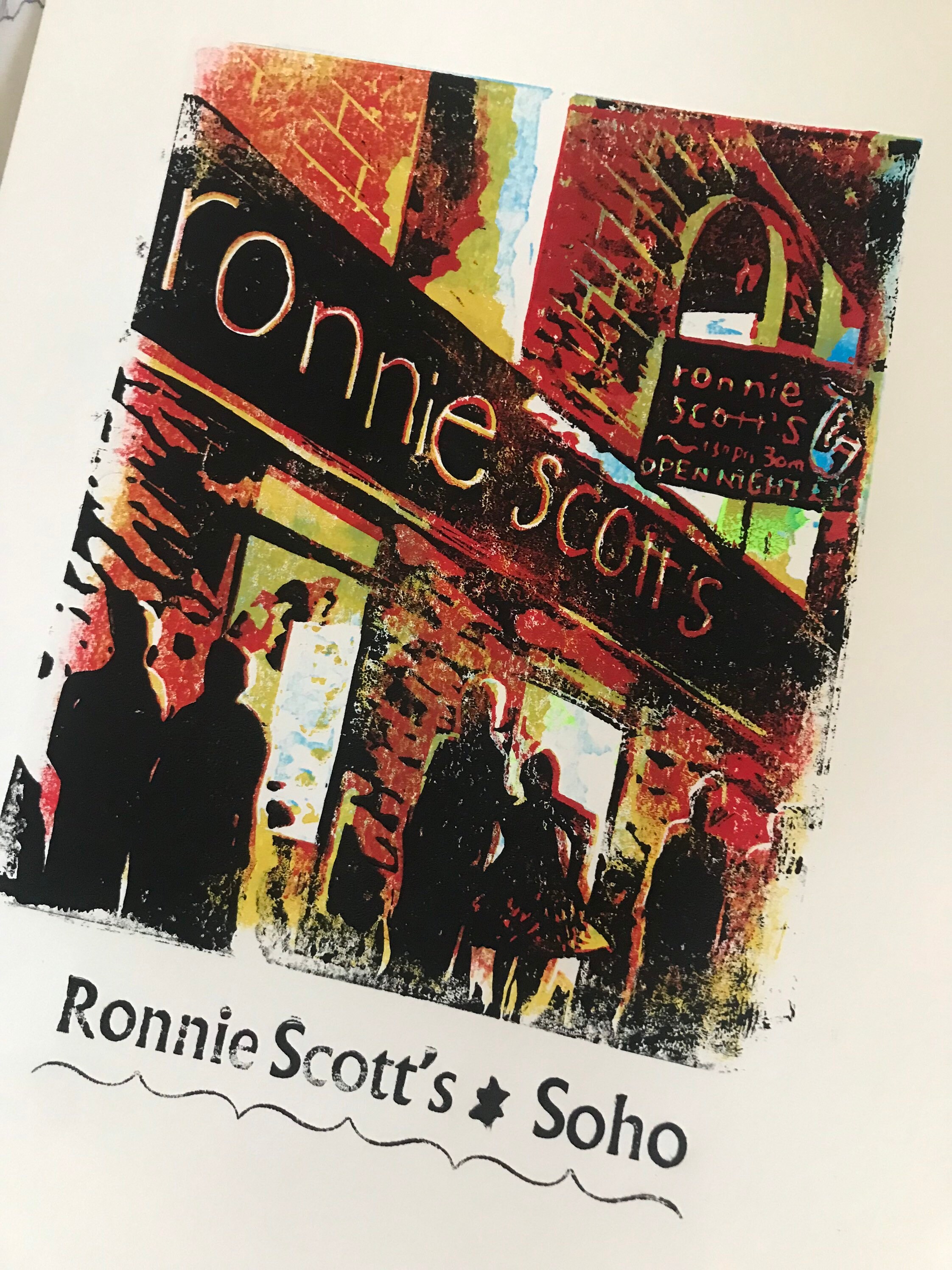 Ronnie Wood エルビス ポップアート 額縁付き　　（I 74 Ronnie Wood エルビス ポップアート 額縁付き ポスター画 （I 74