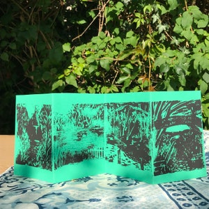 Concertina Linosnede kaart