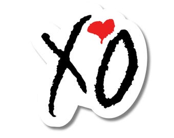 The Weeknd Sticker, XO Sticker, Abel Tesfaye Gift, After Hours Sticker ...