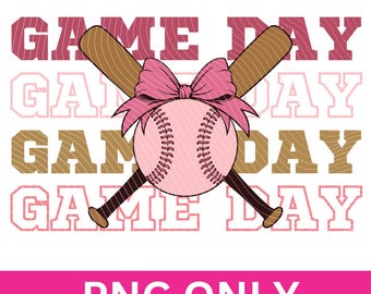 Pink Softball Game Day Clipart PNG, Softball team image, Softball image, Softball Mom png, Softball Season image, Girl sport season
