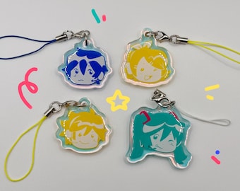 Vocaloid Phone Charms 1.5"