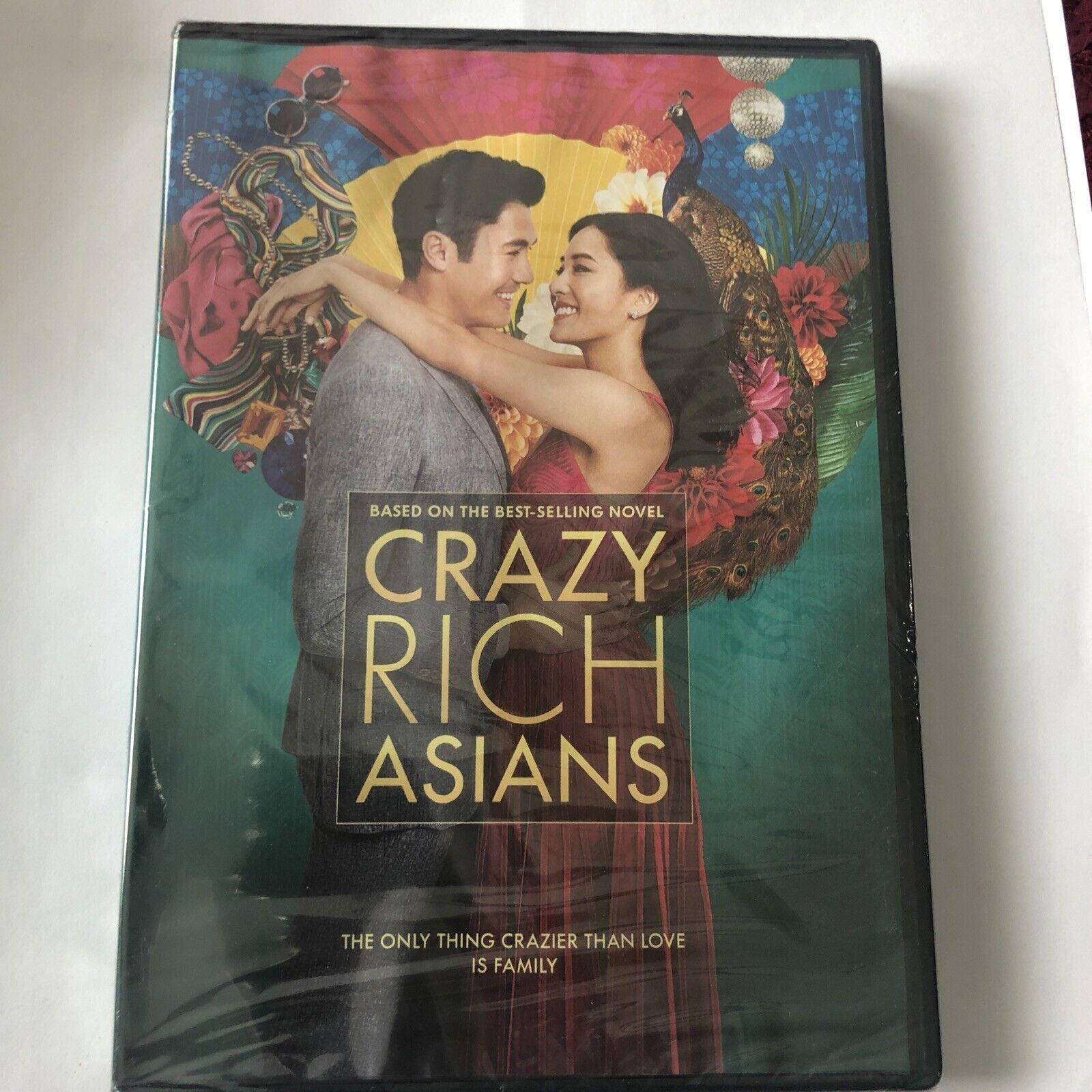 Crazy Rich Asians Starring Michelle Yeoh a Romantic Comedy on DVD New & Sealed