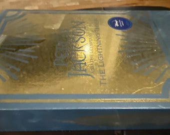 Percy Jackson and the Olympians the Lightning Thief Deluxe Collector's...