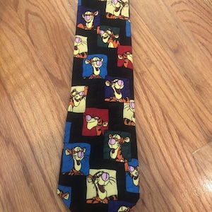 Tiger Tie Pooh by Disney mens necktie Winnie the Pooh