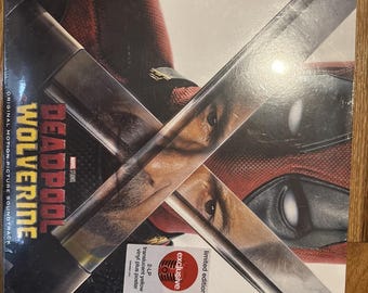 Deadpool & Wolverine (Exclusive Poster, Translucent Yellow Vinyl 2 LP) - NEW !!!