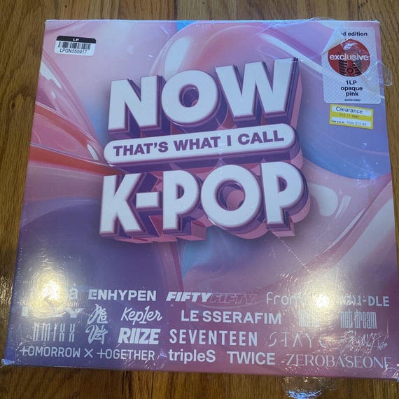 Now That's What I Call K-pop Limited Edition Opaque Pink Color