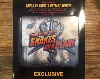altri successi Snakes on a Plane colonna sonora CD Panic at Disco Cobra Starship Tr Rabin