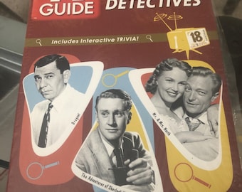 ¡Nuevo! Guía de TV: Los Grandes Detectives de los 50 (DVD, pack de 3 discos)
