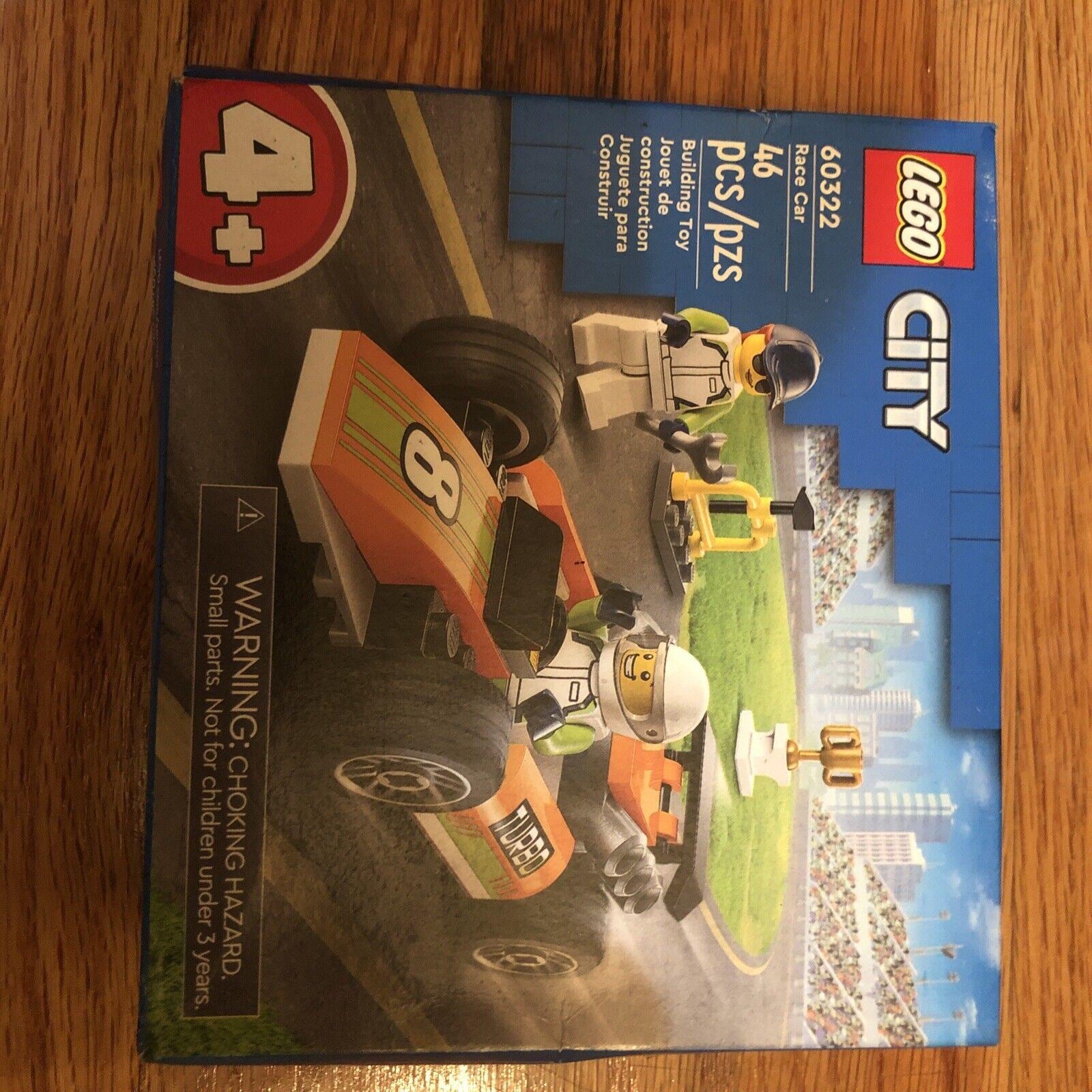 LEGO City Race Car 60322 Building Toy Brand New Factory Sealed