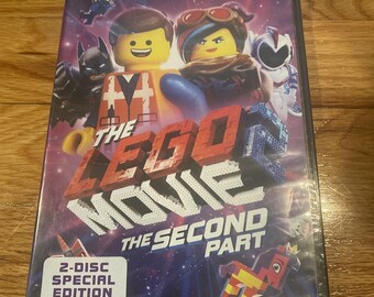 The Lego Movie 2: The Second Part (DVD, 2019)
