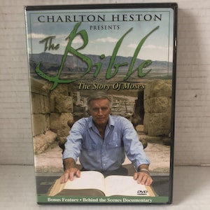 Charlton Heston the Bible the Story of M DVD