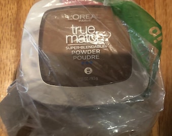 Polvo de maquillaje compacto superdifuminable True Match de L'Oréal n.° C8 Cocoa Cool - NUEVO