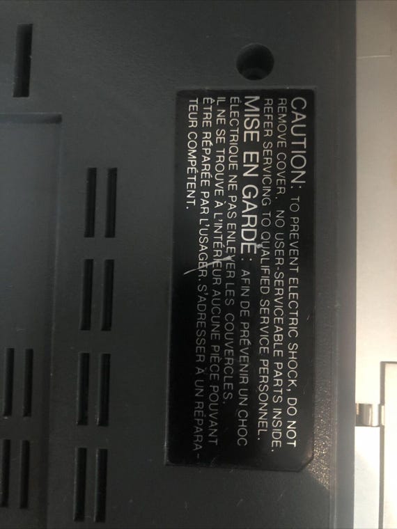HITACHI VT-TU65S TUNER Video Vintage Fonctionne EUR 39,00 - FR