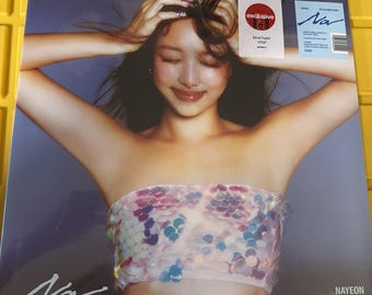 Nayeon’s second mini album, Blue Haze, is available on vinyl and limited to Target exclusivity.