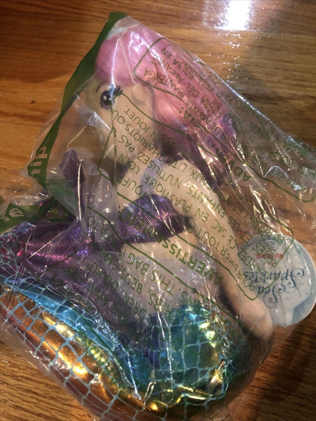 Aurora Sea Sparkles Villain Lula Purple Octopus Mermaid - 18" Collectible Plush