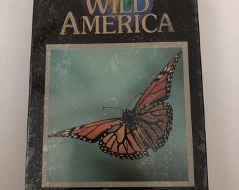 Marty Stouffer's Wild America:The Beauty of Butterflies (1995, VHS) New