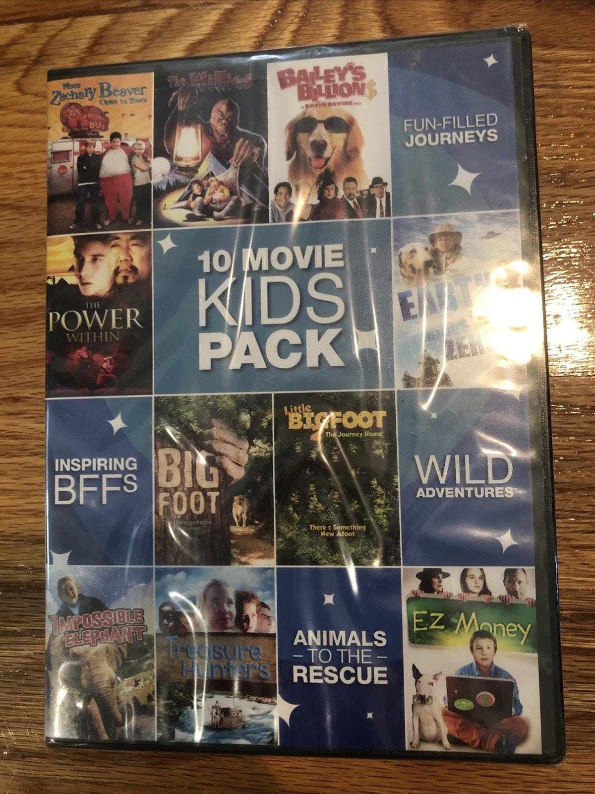 10-movie Kids Pack (DVD) - Etsy