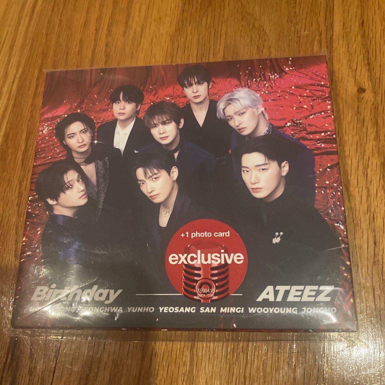 ATEEZ - Birthday (limited Edition A) With Target Exclusive