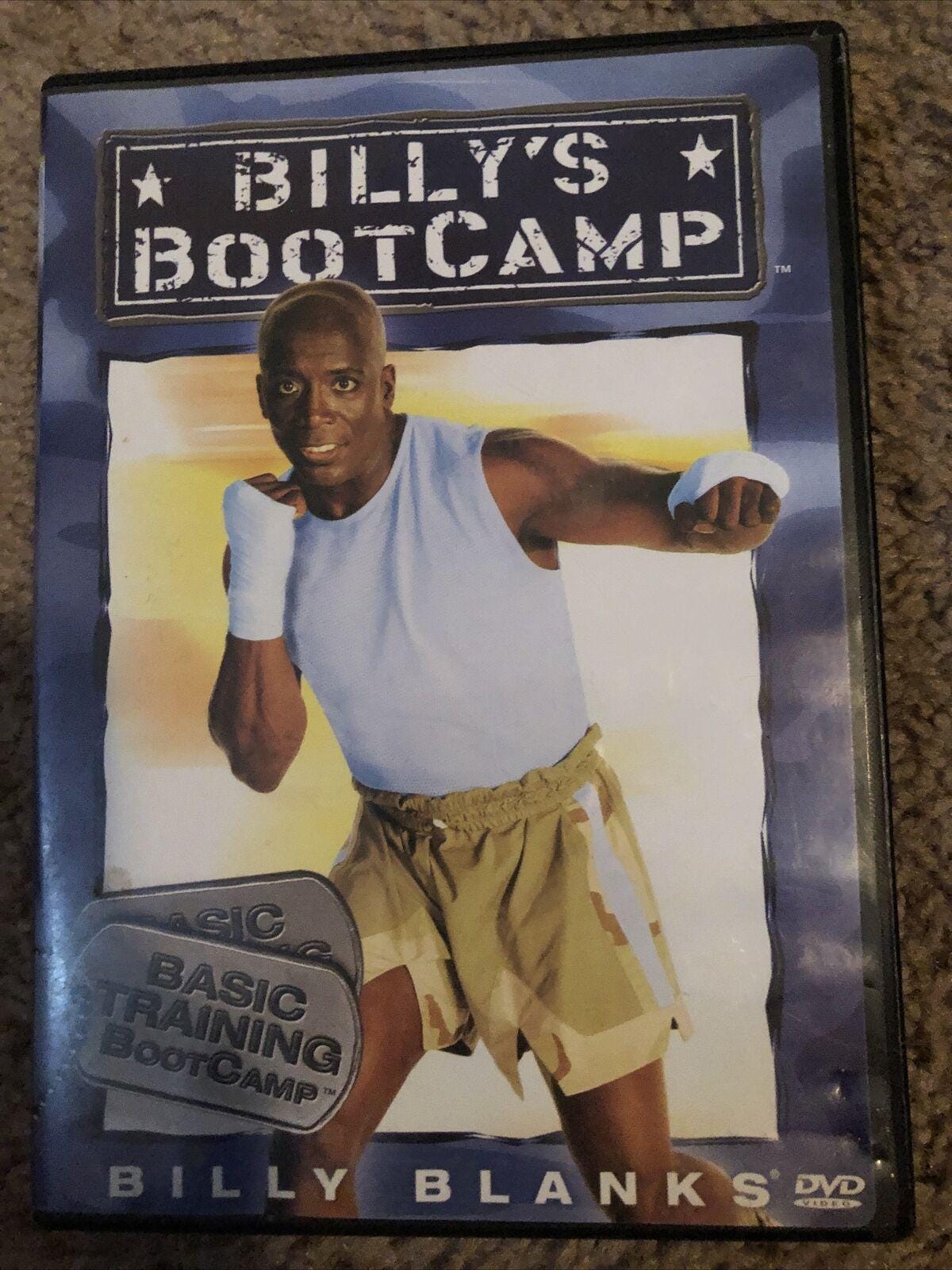 Billy Blanks - Basic Training Bootcamp (DVD, 2005) Exercise DVD - Etsy