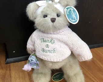 Bearington Bears Collectible Series Gracie Grateful Thanks a Bunch Stuffed Bear