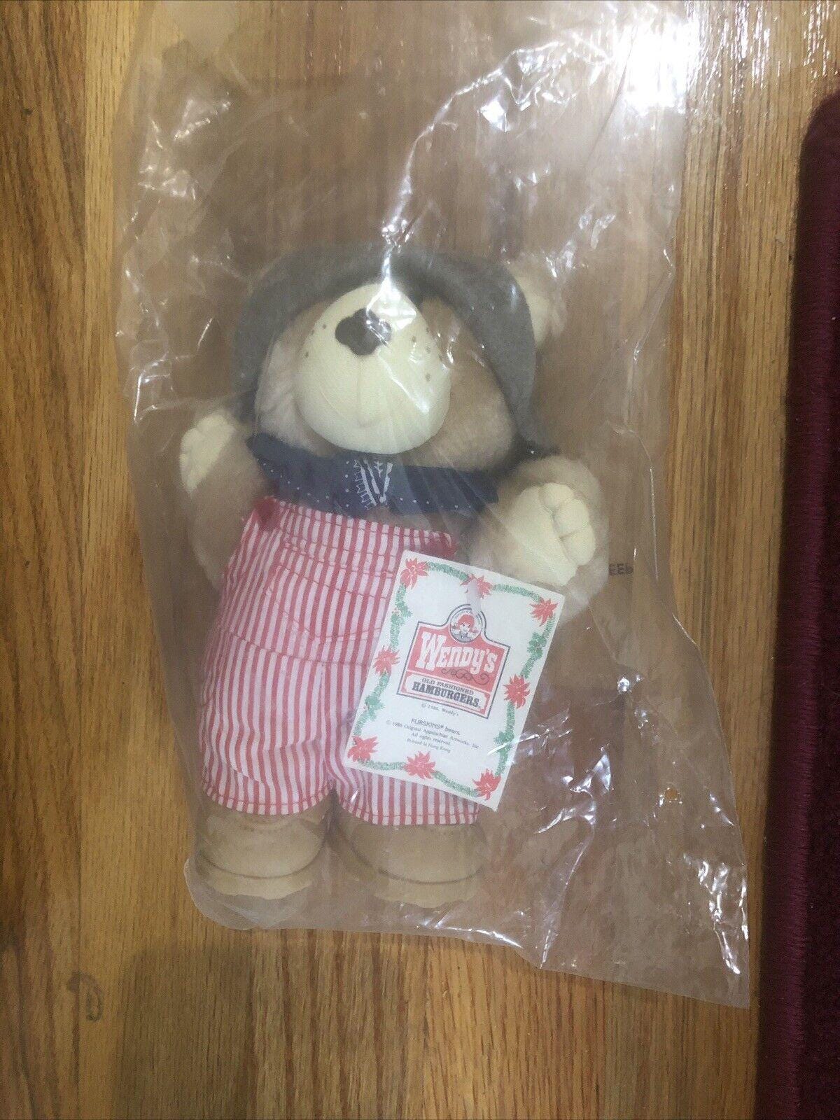 1986 ウェンディーズ レストラン ホリデー ファースキンズ ベア