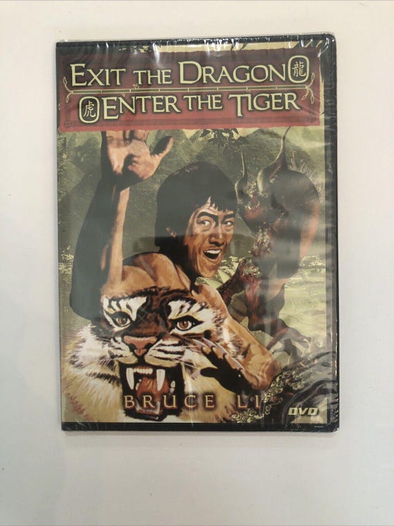Exit the Dragon Enter the Tiger (DVD) Bruce Li Brand New Sealed - Etsy