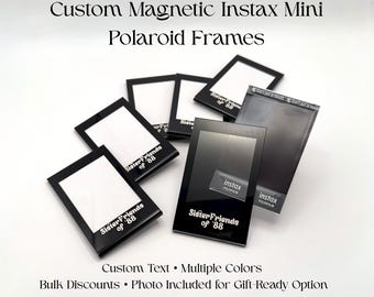 Graduation Mini Frame Party Favor | Custom Instax Polaroid Photo Frame | Bulk Grad Gift for Classroom | Class of 2027 |  2x3 Picture Holder