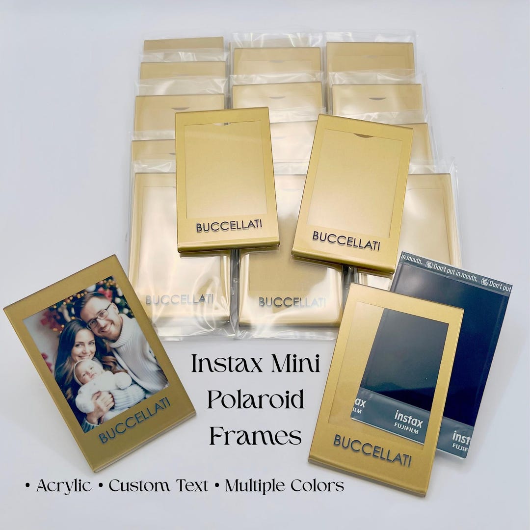 Realtor Closing Gift for Clients, Custom Instax Mini Photo Frame, Real ...